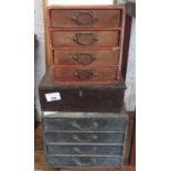 SMALL BOX & COLLECTORS CABINETS WITH DRAWERS