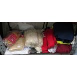 SHELF OF WORK CLOTHES, SOCKS, OVERALLS & PROTECTIVE GLOVES