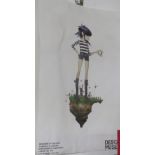 GORILLAZ DESIGN MUSEUM POSTER