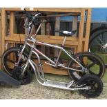 RALEIGH CROMO BURNER BMX BICYCLE X1200 & SCOOTER