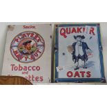 2 REPRODUCTION TIN SIGNS