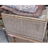 LARGE WICKER BASKET