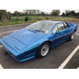 LOTUS TURBO ESPRIT HC, REG D920 00X (BELIEVED TO BE 1987) COMING TO THE SALE HAVING BEEN IN STORE
