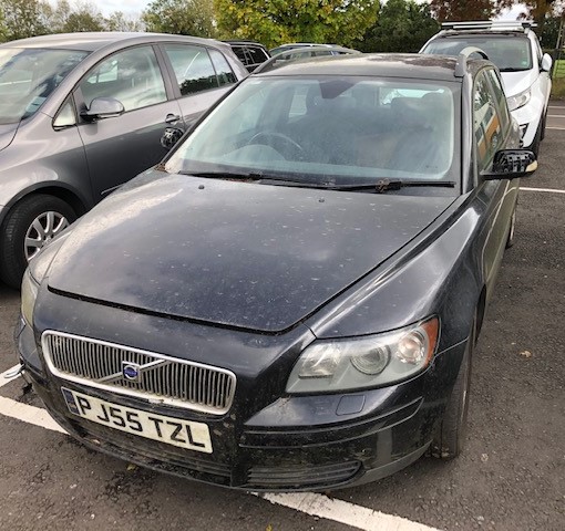 VOLVO V50, REG:PJ55 TZL, 2.0 D 5 DOOR ESTATE, FOR SPARES OR REPAIR, WE HAVE HAD THE VEHICLE RUNNING,