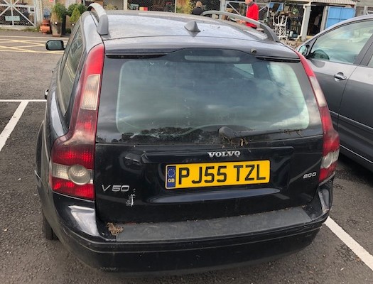 VOLVO V50, REG:PJ55 TZL, 2.0 D 5 DOOR ESTATE, FOR SPARES OR REPAIR, WE HAVE HAD THE VEHICLE RUNNING, - Image 4 of 7