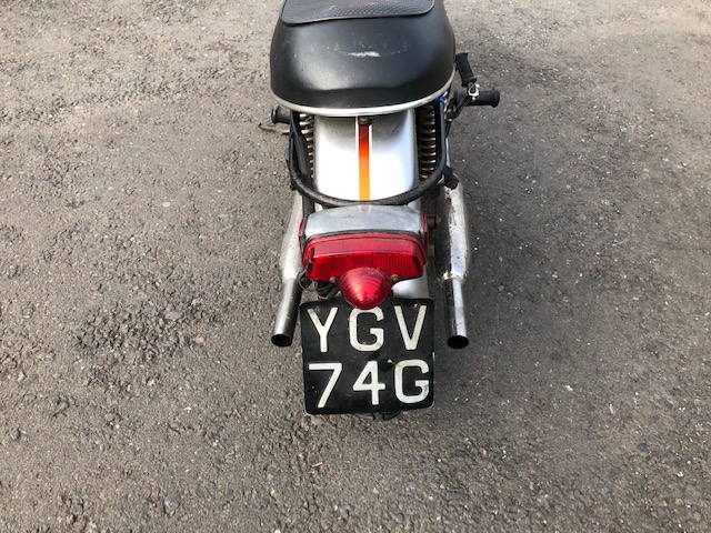 1969 TRIUMPH BONNEVILLE T120R 650CC, EXPORT SPECIFICATION, REG:YGV 74G. UNRESTORED AND USUABLE - Image 7 of 7