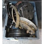 VINCENT MOTORCYCLE PARTS, QUANTITY OF BRAKE PLATES & DRUMS