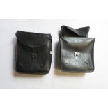 PAIR OF FABRIC PANNIERS