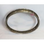 MOTORCYCLE PARTS, BARE RIM 19 WM2