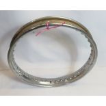 MOTORCYCLE PARTS, BARE RIM 19 WM2