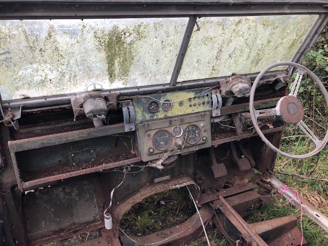 LAND ROVER SERIES II OR IIA, GREEN BODY SHELL AND CHASSIS ONLY, NO RUNNING GEAR OR DOORS ETC, DONOR - Image 2 of 13