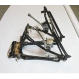 REAR FRAME MEMBER, MOSTLY COMPLETE, FRAME NO RC/1/10584 TO FIT VINCENT MOTORCYCLES