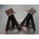 PAIR OF LARGE AXLE STANDS