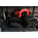 QUANTITY OF MOTORCYCLE SEATS, POSSIBLY BMW