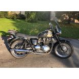 2004 TRIUMPH T100 BONNEVILLE 865CC. REGISTRATION NO. T666 MPH. V5C PRESENT. DATE OF FIRST