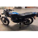 1981 HONDA CB250RS. BEEN OFF ROAD FOR MANY YEARS. APPEARS TO BE COMPLETE AND READY FOR RENOVATION.