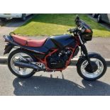 HONDA VT250F, FINISHED IN BLACK WITH RED DETAILING, IN SUPER ORDER, CURRENTLY ON THE ROAD WITH AN