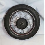 VINCENT MOTORCYCLE PARTS, 19 WM3 REAR WHEEL