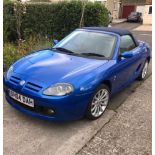MG TF160, REG: DH04 DAH, 1796CC, DATE OF REGISTRATION 18/03/2004, ONE OWNER FROM NEW, MILEAGE
