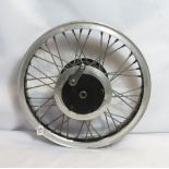 VINCENT MOTORCYCLE PARTS, 19 WM2 FLANGED ALLOY FRONT WHEEL