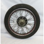 VINCENT MOTORCYCLE PARTS, 19 WM2 FRONT WHEEL