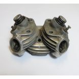 VINCENT MOTORCYCLE PARTS, ENGINE HEAD COMPLETE WITH VALVES & SPRINGS, PART ET22F