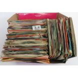 A collection of 45rpm records including The Beatles Magical Mystery Tour in original gatefold; Man