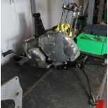 500CC VINCENT MOTORCYCLE ENGINE, LARGELY COMPLETE LOWER END, COMPRISING OF PRIMARY DRIVE, GEARBOX