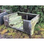 LAND ROVER REAR BODY TUB, BELIEVED TO BE FOR SERIES II/IIA (PURCHASERS SHOULD SATISFY THEMSELVES AS