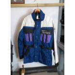 HEIN GERICKE WITH LINER MOTORCYCLE JACKET, MARKED MEDIUM, ATUAREG