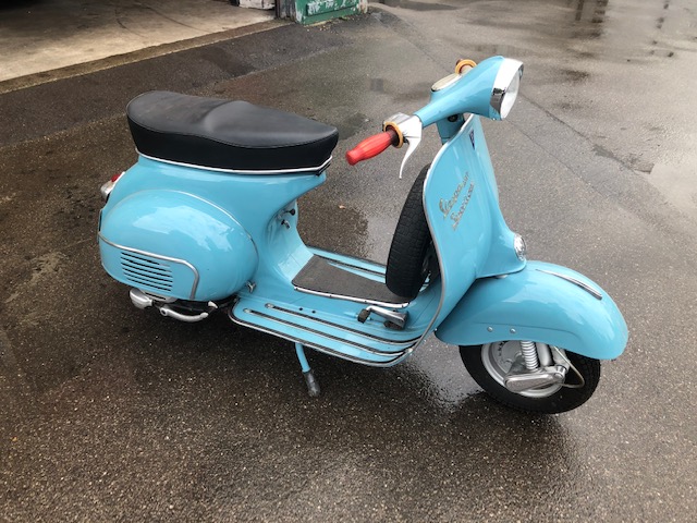 VESPA 150 SPORTIQUE, REG: BHW 378A, FINISHED IN SKY BLUE AND PRESENTED IN ABSOLUTELY BEAUTIFUL - Image 11 of 11