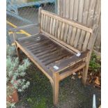 TEAK GARDEN BENCH