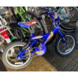 16 BLAZER BUMPER SMALL CHILDRENS BICYCLE"