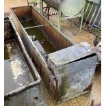 LARGE GALVANISED WATER TROUGH