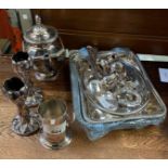 ASSORTED SILVERPLATED ITEMS