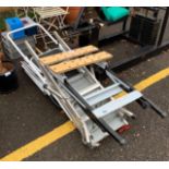 4 STEP LADDERS, WORKMATE & TOOL UNIT