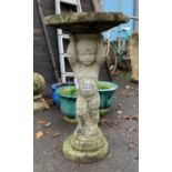 ## WITHDRAWN ## RECONSTITUTED STONE BIRD BATH