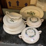 PEMBROKE & WEDGWOOD CORINTHIAN DINNER SERVICE