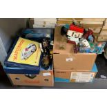 GOOD QUANTITY OF MATCHBOX TOYS, EMPTY BOXES, MATCHBOX COLLECTORS CASE WITH CARS, DIECAST ETC