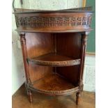 MAHOGANY CORNER UNIT