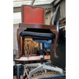 INDUSTRIAL STYLE SWIVEL CHAIR + 1