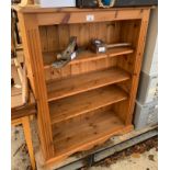 PINE BOOKCASE