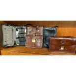 COLLECTION OF LEATHER BAGS