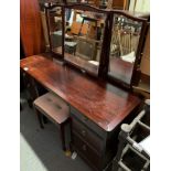 STAG MINSTREL DRESSING TABLE WITH STOOL