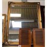 LARGE GILT FRAMED MIRROR