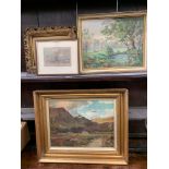 QUANTITY OF FRAMED PICTURES & PAINTINGS