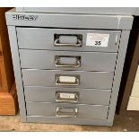 BISLEY COUNTER TOP MULTI DRAWER CABINET