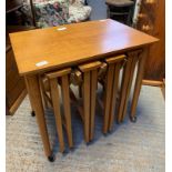 SET OF MID CENTURY NESTING TABLES