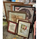 QUANTITY OF FRAMED PICTURES