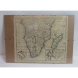 Map of Southern Africa, after Visscher, 29cm x 32cm